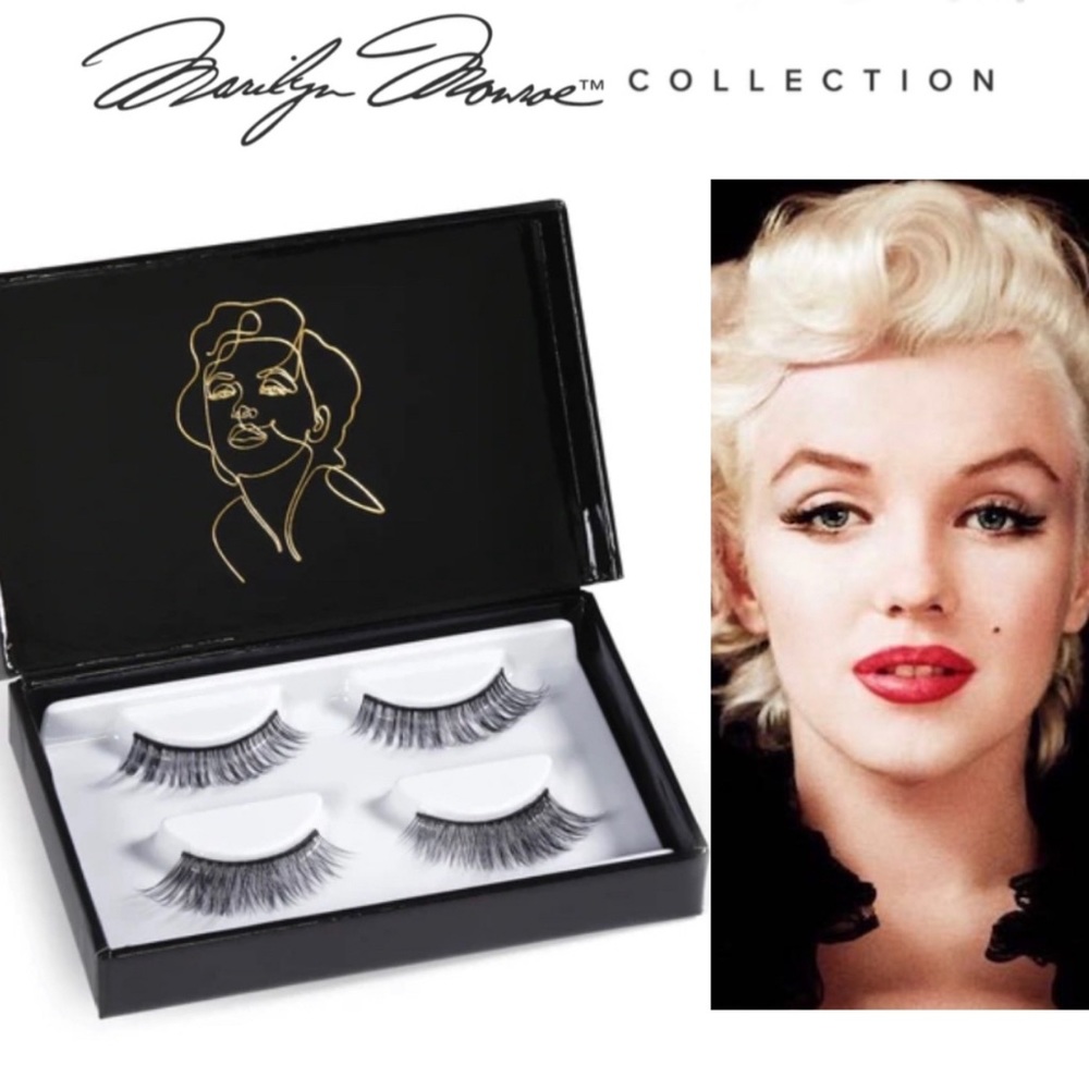 Besame Cosmetics MARILYN MONROE Faux Lashes 2 PAIRS LIMITED EDITION